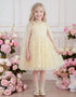 Scatter Blossom Cape Dress