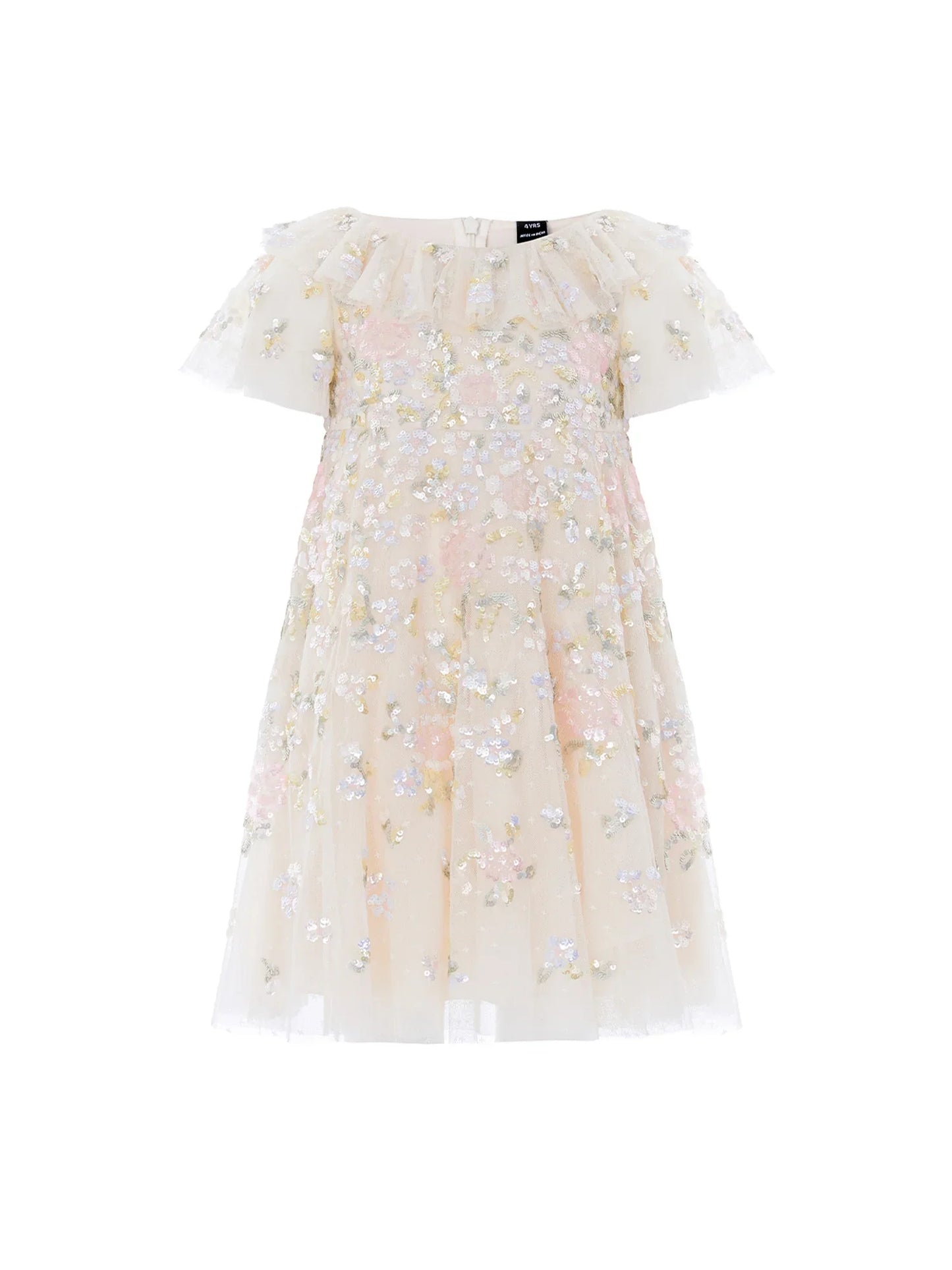 Peony Bouquet Sequin Dress
