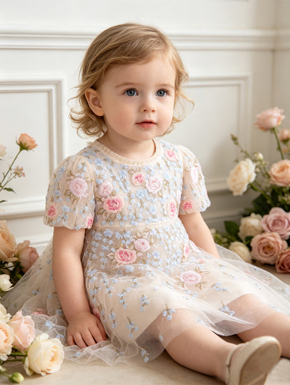 Cressida Embroidery Baby Dress
