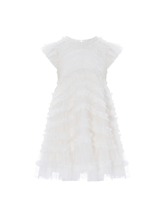 Amara Ruffle Sleeve Dress