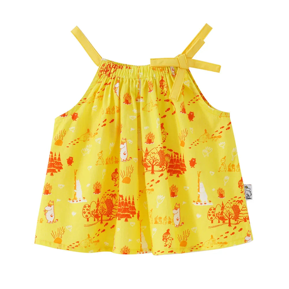 Vauva x Moomin Vauva x Moomin SS23 - Baby Girls All Over Print Cotton Top & Bottom Set Top & Bottom Set