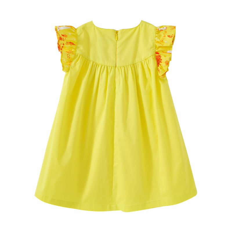 Vauva x Moomin SS23 - Baby Girls Ruffle Cotton Dress product image back