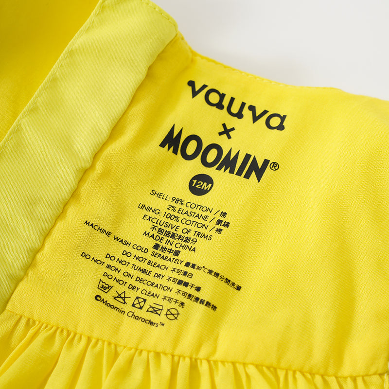 Vauva x Moomin SS23 - Baby Girls Ruffle Cotton Dress product image 8