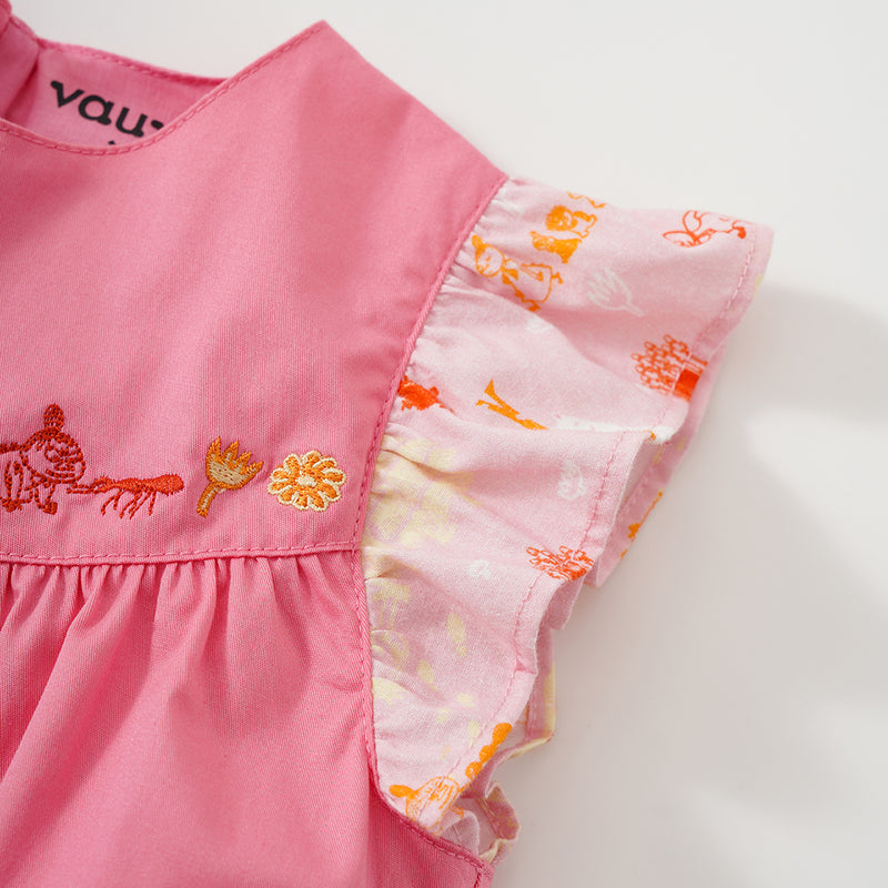 Vauva x Moomin SS23 - Baby Girls Ruffle Cotton Dress product image 2