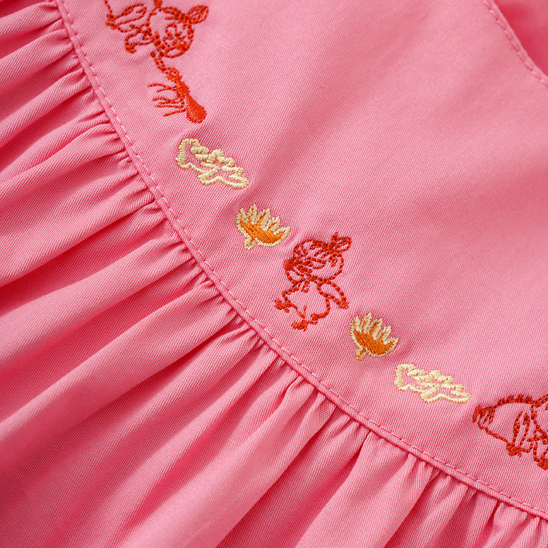 Vauva x Moomin SS23 - Baby Girls Ruffle Cotton Dress product image 3
