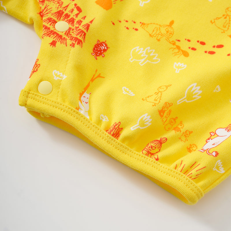 Vauva x Moomin SS23 - Baby Girls All Over Print Cotton Short Sleeves Romper product image 5