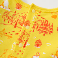 Vauva x Moomin SS23 - Baby Girls All Over Print Cotton Short Sleeves Romper product image 7
