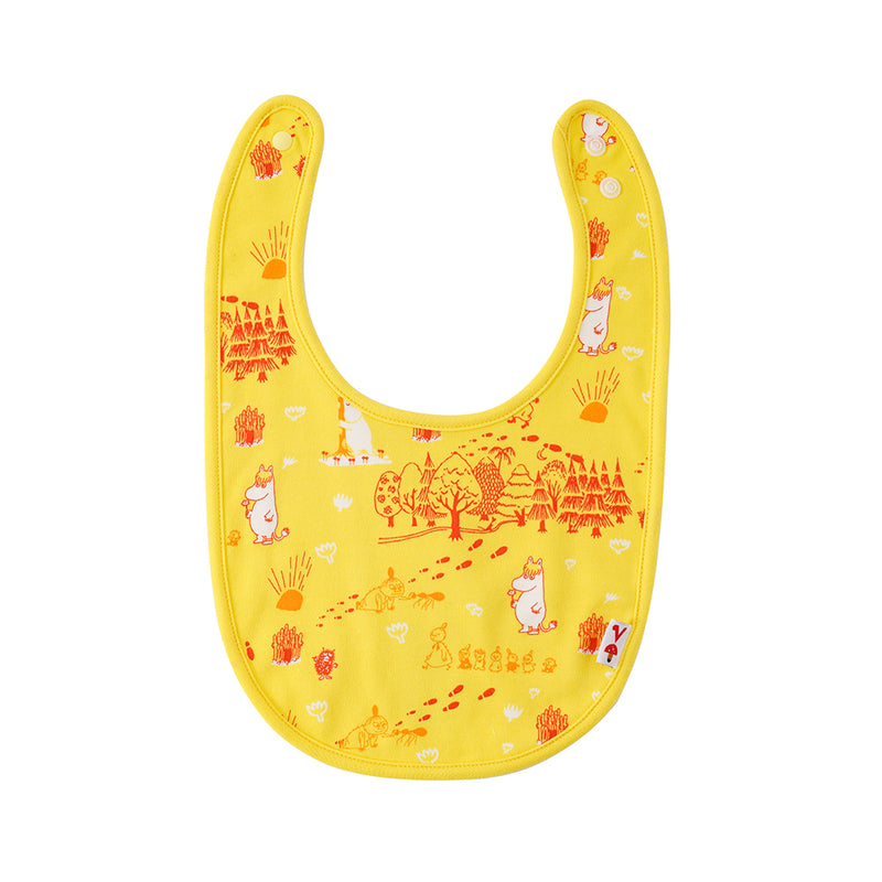 Vauva x Moomin SS23 - Baby Unisex All Over Print Cotton Bib product image front 