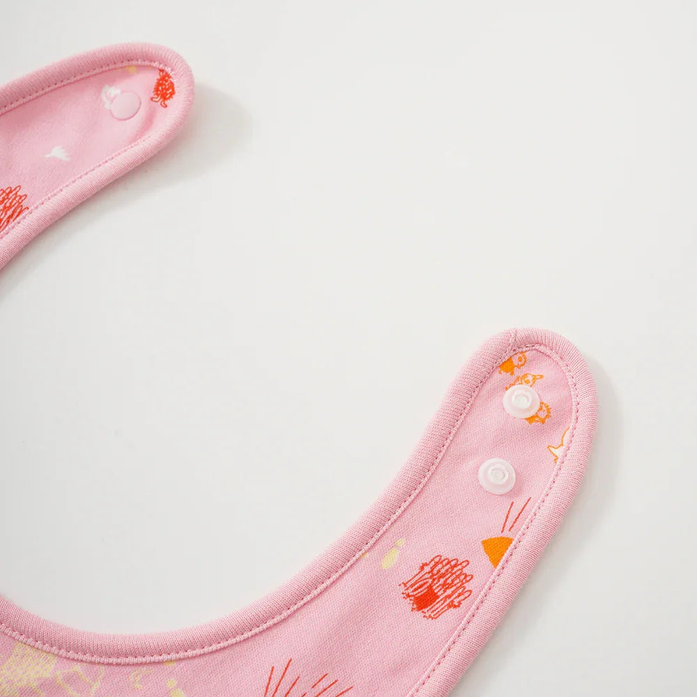 Vauva x Moomin Vauva x Moomin SS23 - Baby Girls All Over Print Cotton Bib Bib