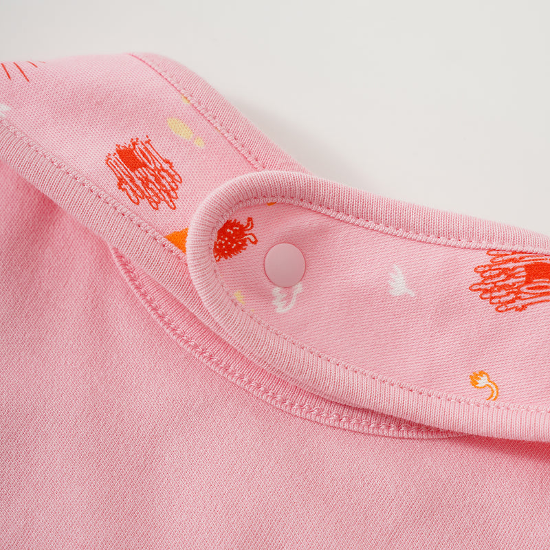 Vauva x Moomin SS23 - Baby Girls All Over Print Cotton Bib product image 3