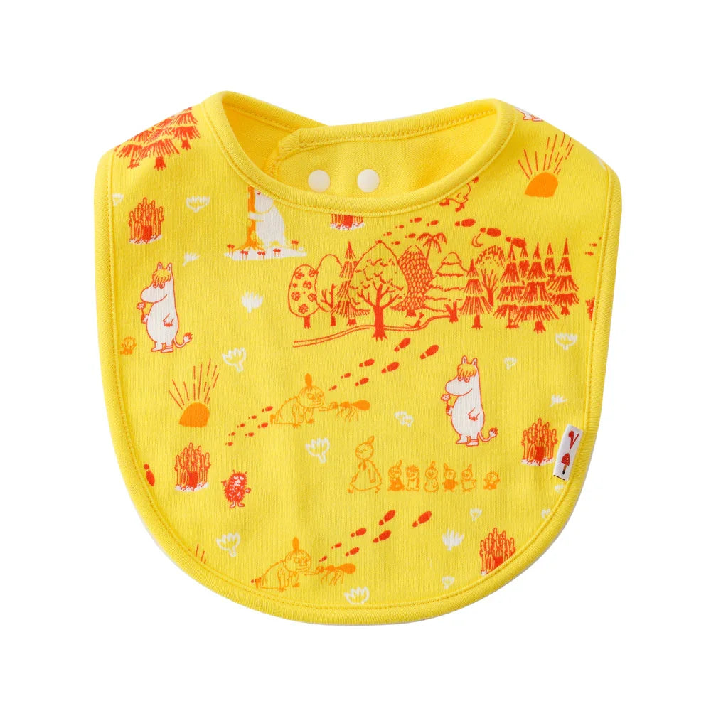 Vauva x Moomin Vauva x Moomin SS23 - Baby Unisex All Over Print Cotton Bib Bib