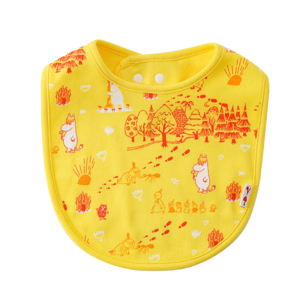 Vauva x Moomin Vauva x Moomin SS23 - Baby Unisex All Over Print Cotton Bib Bib