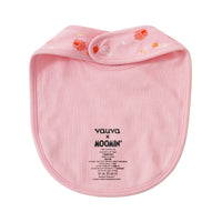 Vauva x Moomin SS23 - Baby Girls All Over Print Cotton Bib