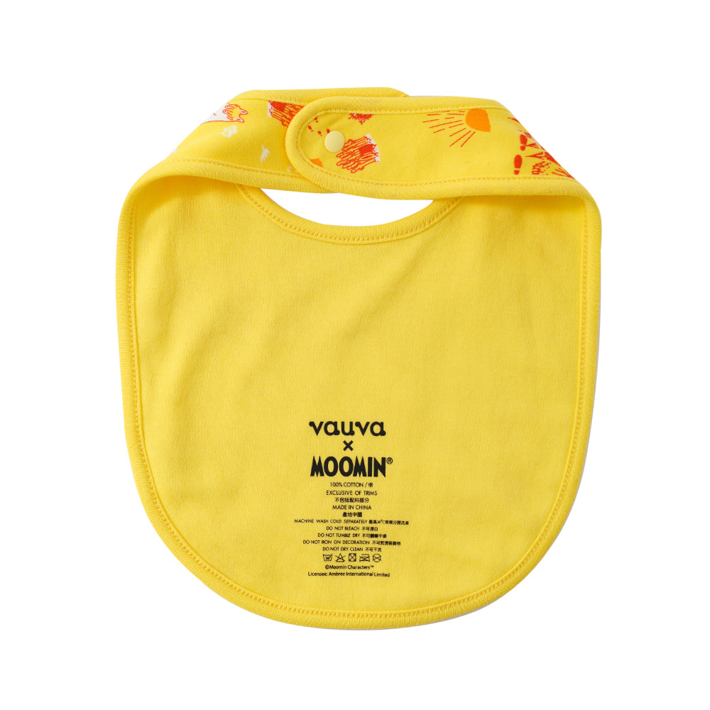 Vauva x Moomin Vauva x Moomin SS23 - Baby Unisex All Over Print Cotton Bib Bib