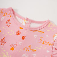 Vauva x Moomin SS23 - Baby Girls All Over Print Cotton Short Sleeves Romper product image 1