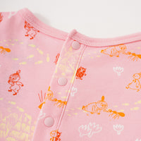 Vauva x Moomin SS23 - Baby Girls All Over Print Cotton Short Sleeves Romper product image 6