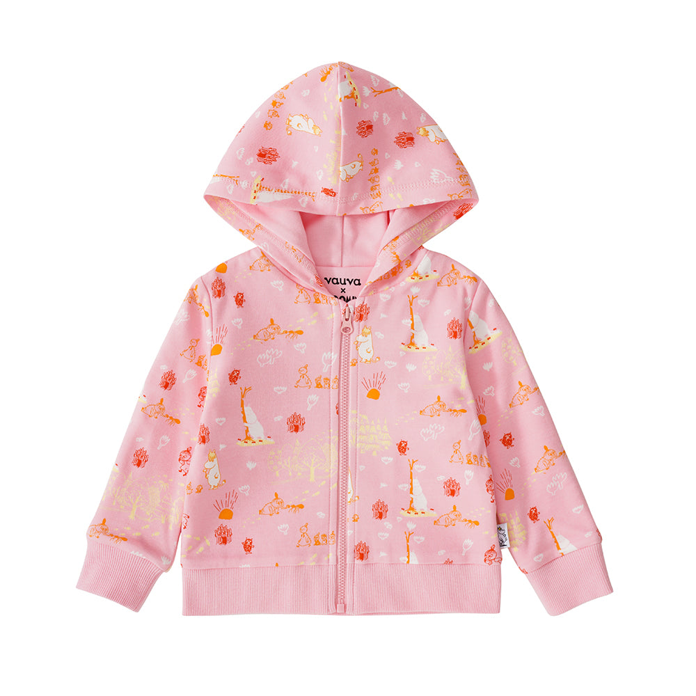 Vauva x Moomin Vauva x Moomin SS23 - Baby Girls Cotton Hood Long Sleeves Jacket Coat &amp; Jacket