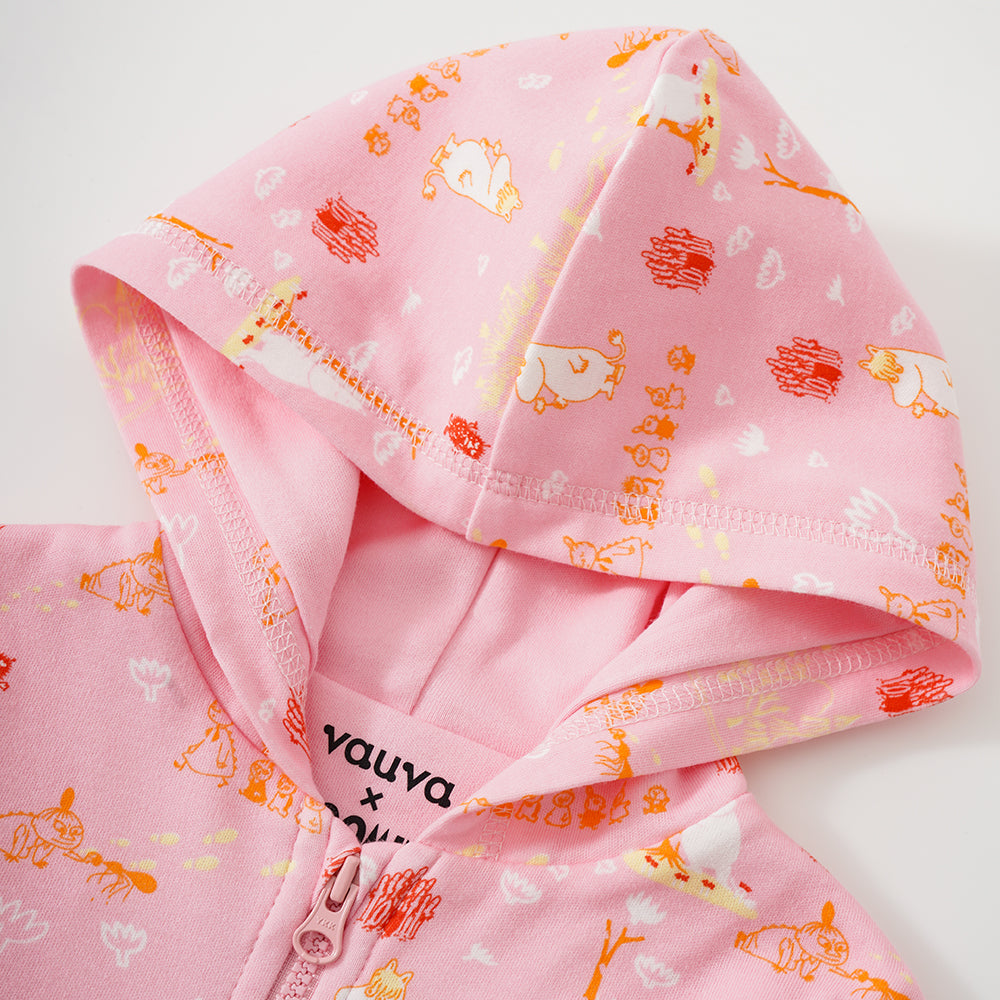 Vauva x Moomin Vauva x Moomin SS23 - Baby Girls Cotton Hood Long Sleeves Jacket Coat &amp; Jacket