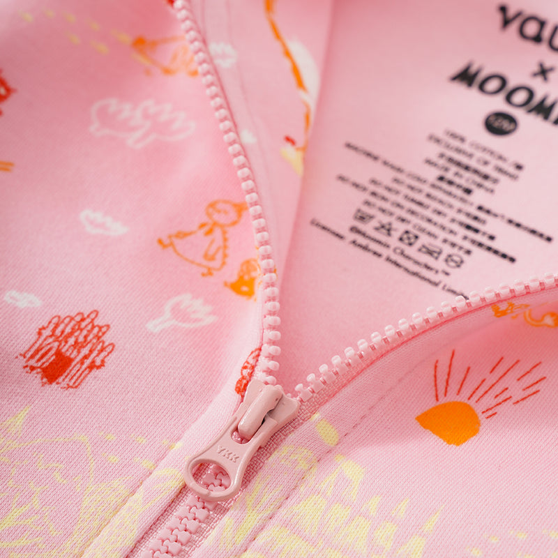 Vauva x Moomin SS23 - Baby Girls Cotton Hood Long Sleeves Jacket