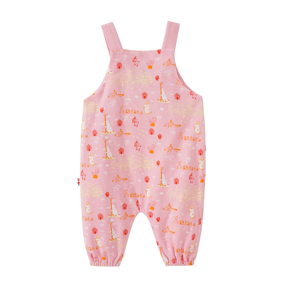 Vauva x Moomin SS23 - Baby Girls All Over Print Cotton Sleeveless Romper product image back