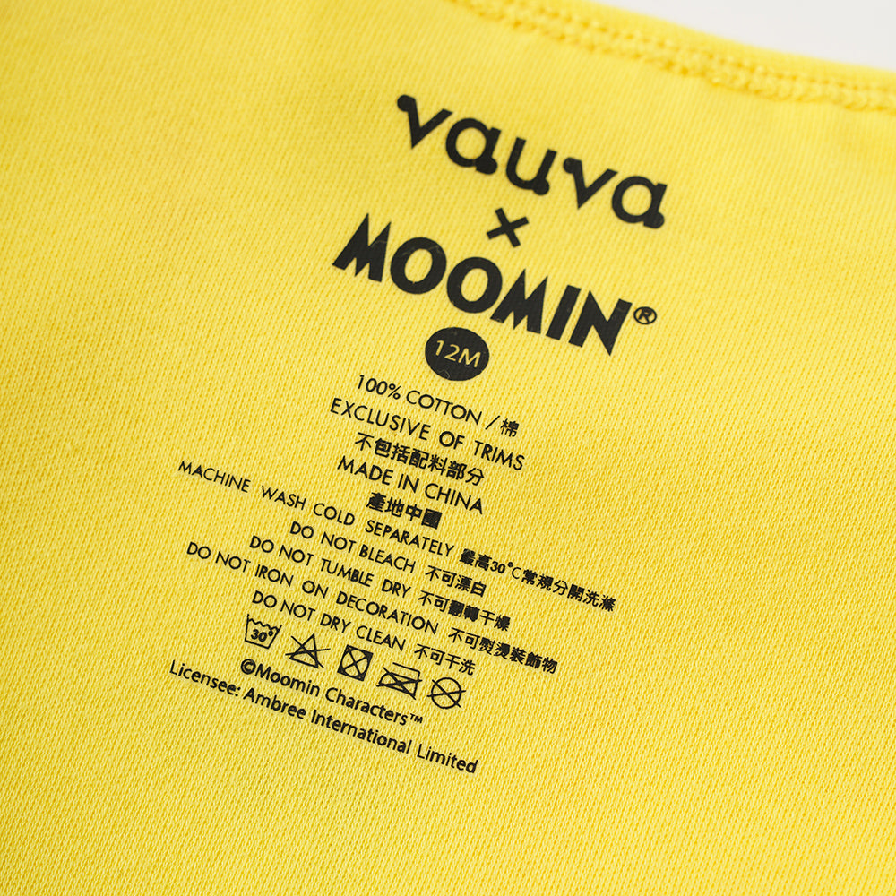 Vauva x Moomin SS23 - Baby Girls Moomin Print Cotton Long Sleeves Bodysuit product image 11