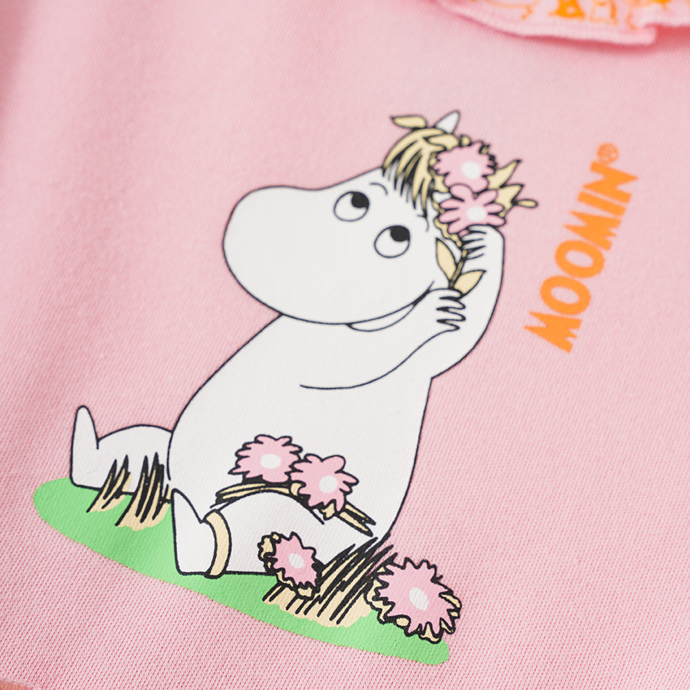 Vauva x Moomin Vauva x Moomin SS23 - Baby Girls Moomin Print Cotton Long Sleeves Bodysuit Bodysuit