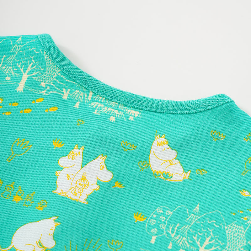 Vauva x Moomin SS23 - Baby Unisex All Over Print Cotton Short Sleeves Romper product image 10