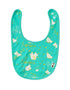 Vauva x Moomin Vauva x Moomin SS23 - Baby Unisex All Over Print Cotton Bib (Green) Bib