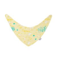 Vauva x Moomin SS23 - Baby Unisex All Over Print Cotton Bib (Yellow) product image 1