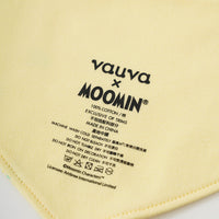 Vauva x Moomin SS23 - Baby Unisex All Over Print Cotton Bib (Yellow) product image 3