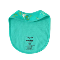 Vauva x Moomin SS23 - Baby Unisex All Over Print Cotton Bib (Green) product image 5
