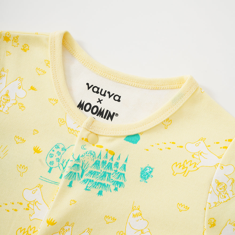 Vauva x Moomin SS23 - Baby Unisex All Over Print Cotton Long Sleeves Romper product image 5
