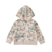 Vauva x Moomin SS23 - Baby Boys Cotton Hood Long Sleeves Jacket product image front