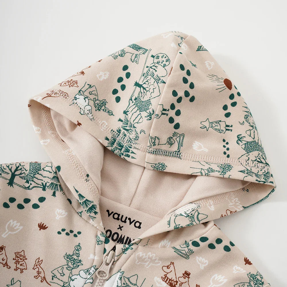 Vauva x Moomin Vauva x Moomin SS23 - Baby Boys Cotton Hood Long Sleeves Jacket Coat & Jacket