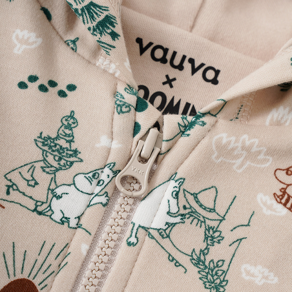 Vauva x Moomin Vauva x Moomin SS23 - Baby Boys Cotton Hood Long Sleeves Jacket Coat &amp; Jacket