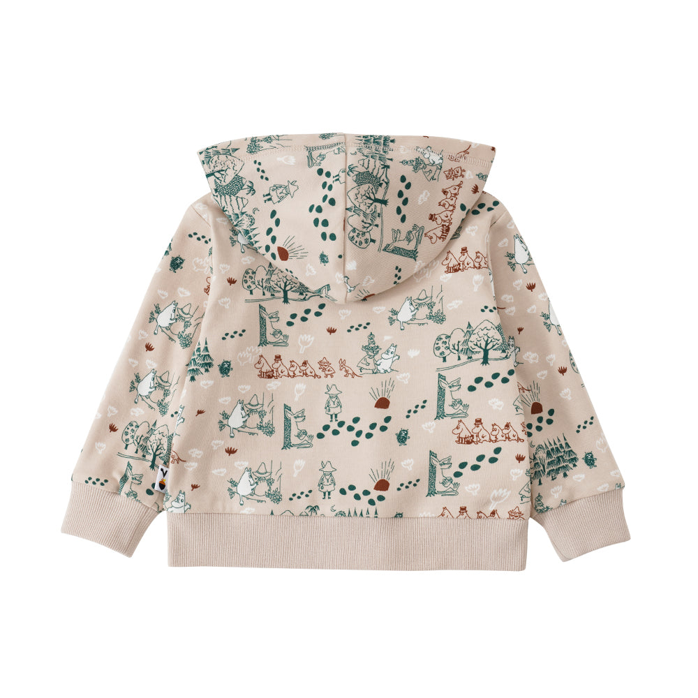 Vauva x Moomin Vauva x Moomin SS23 - Baby Boys Cotton Hood Long Sleeves Jacket Coat &amp; Jacket