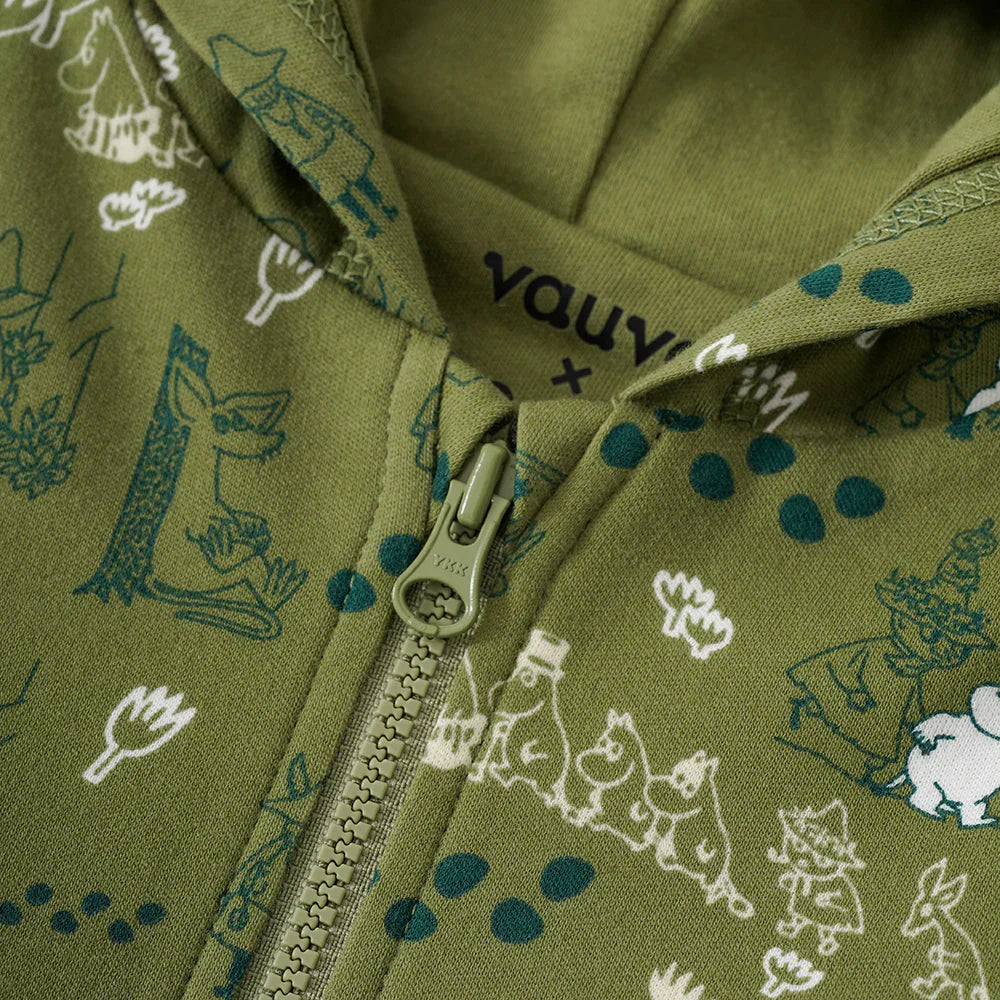 Vauva x Moomin Vauva x Moomin SS23 - Baby Boys Cotton Hood Long Sleeves Jacket Coat & Jacket