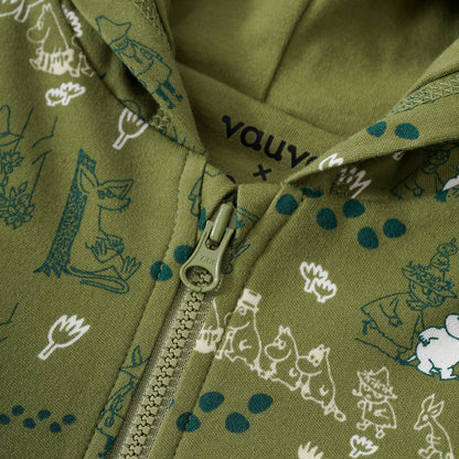 Vauva x Moomin Vauva x Moomin SS23 - Baby Boys Cotton Hood Long Sleeves Jacket Coat &amp; Jacket