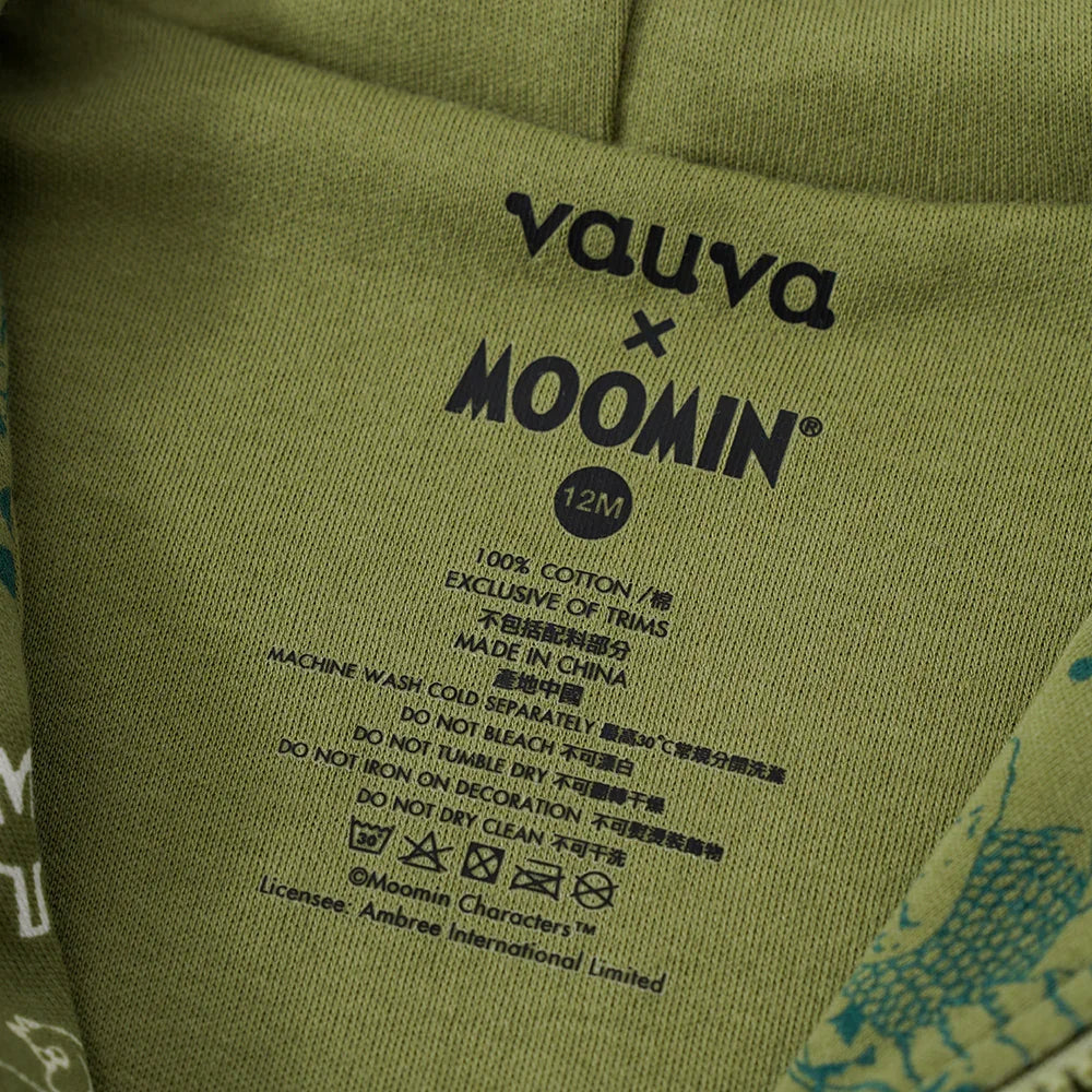 Vauva x Moomin Vauva x Moomin SS23 - Baby Boys Cotton Hood Long Sleeves Jacket Coat & Jacket