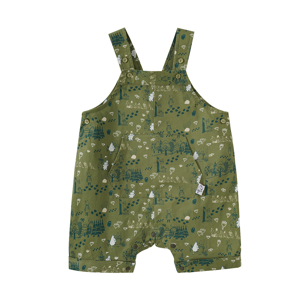 Vauva x Moomin Vauva x Moomin SS23 - Baby Boys All Over Print Cotton Sleeveless Romper Romper