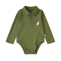 Vauva x Moomin SS23 - Baby Boys Moomin Print Cotton Long Sleeves Bodysuit product image front 