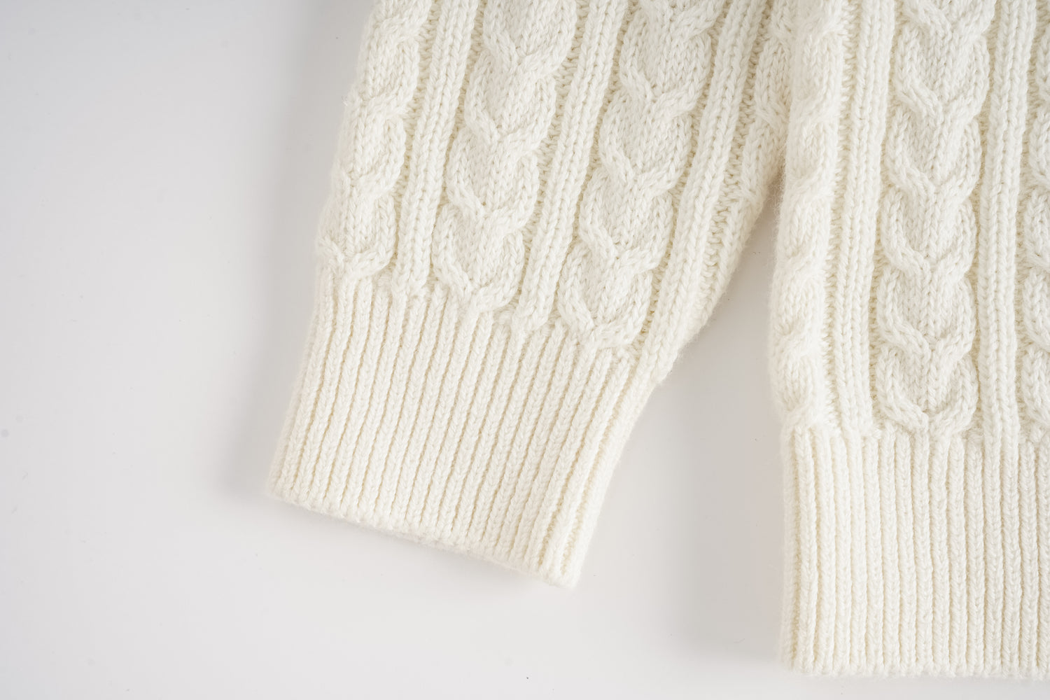 Cable Knit Crew Neck Jumper