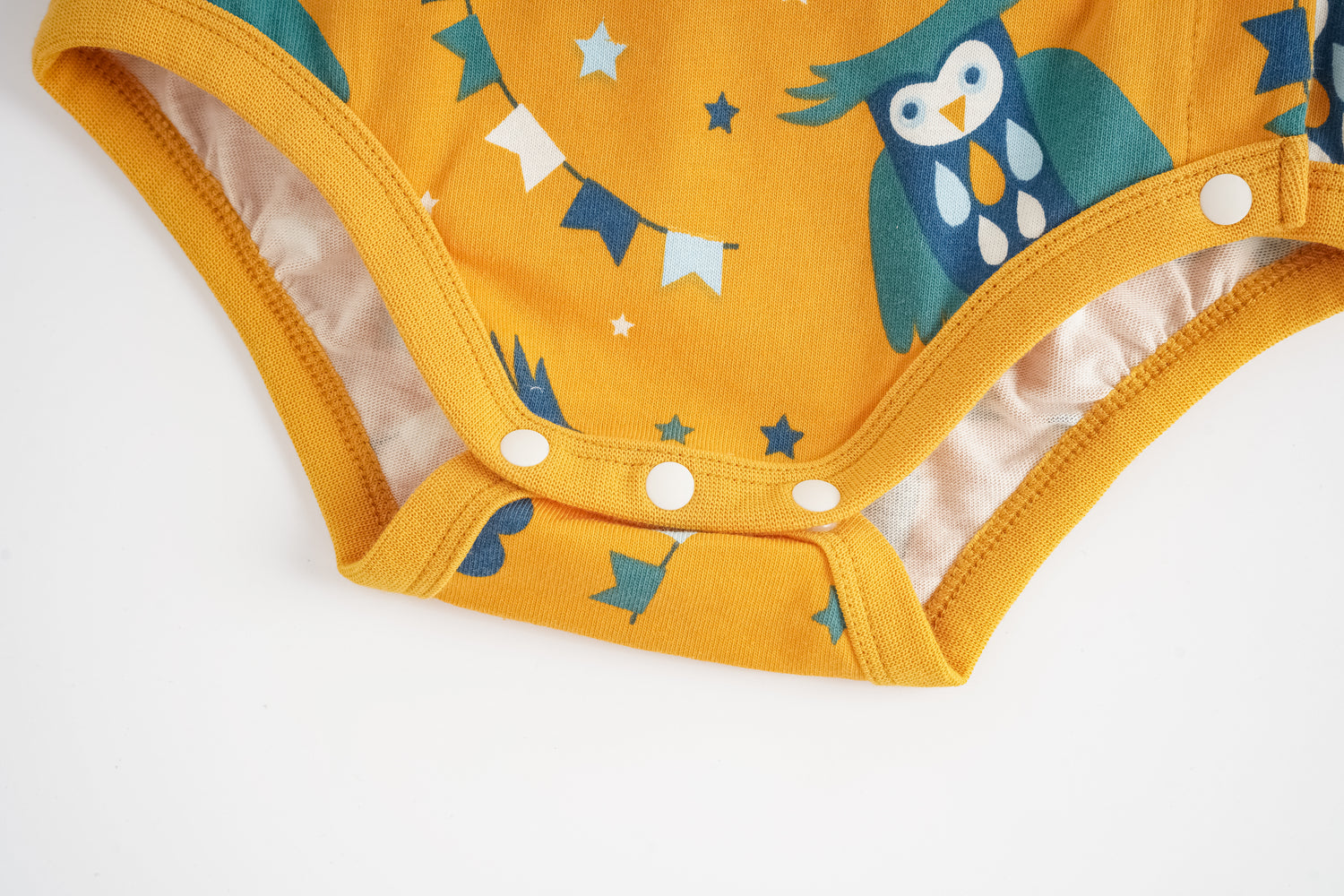 Owl-print Baby Set