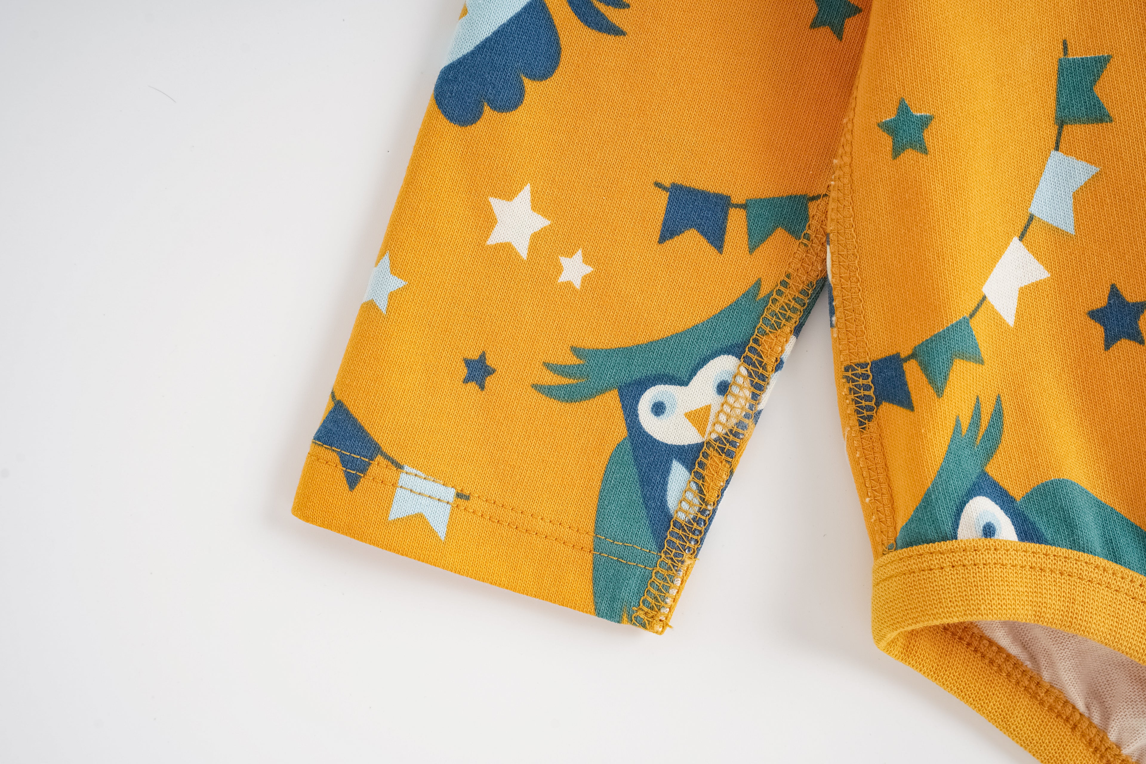 Owl-print Baby Set