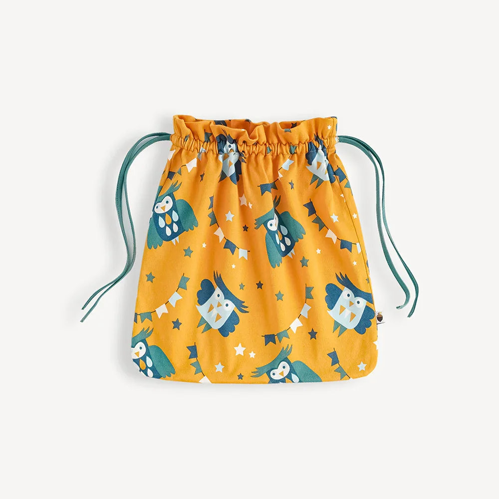 Owl-Print Baby Set