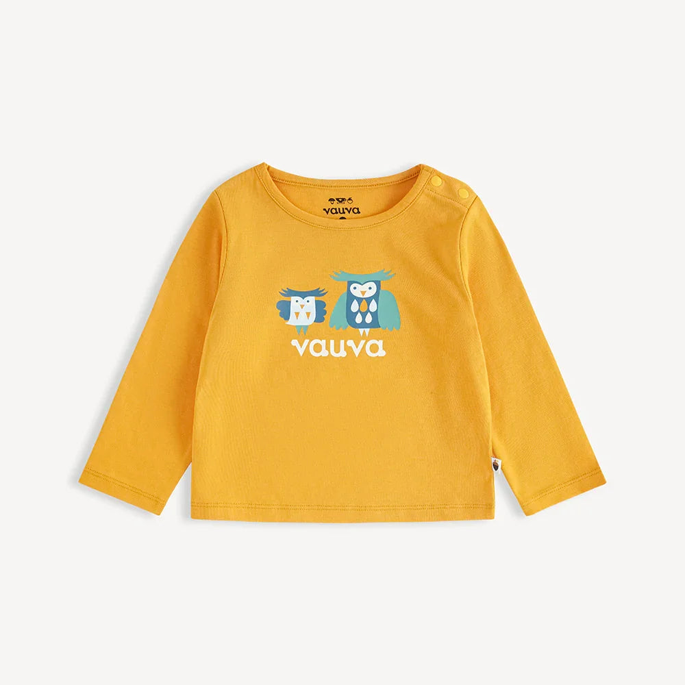Owl-Print Baby Set