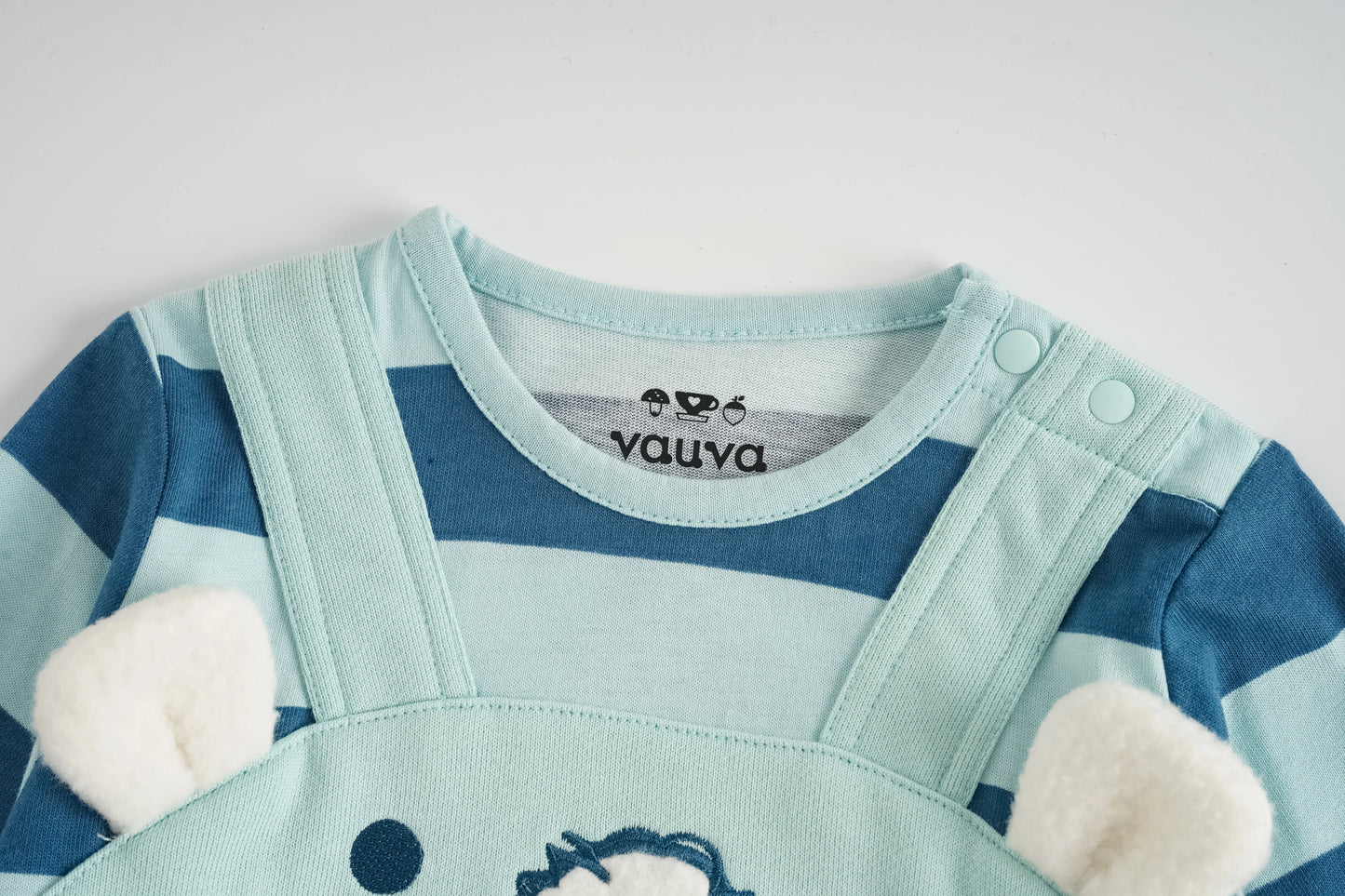 Bear Embellished 2-In-1 Romper