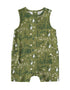 Vauva x Moomin Vauva x Moomin SS23 - Baby Boys All Over Print Cotton Sleeveless Romper Romper