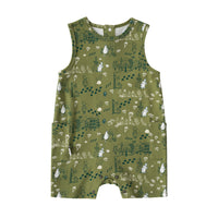 Vauva x Moomin SS23 - Baby Boys All Over Print Cotton Sleeveless Romper 18 months