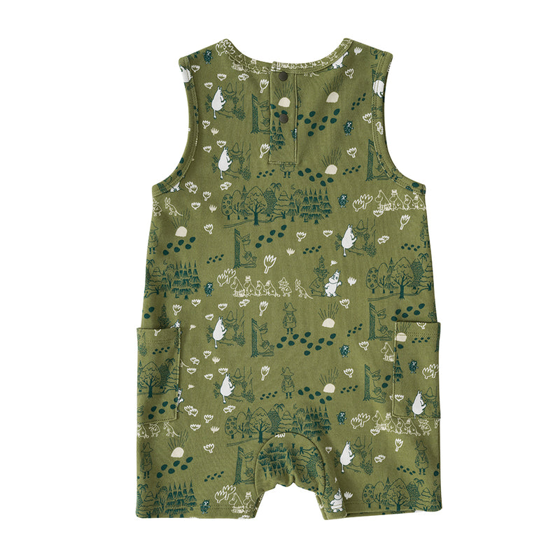 Vauva x Moomin SS23 - Baby Boys All Over Print Cotton Sleeveless Romper product image 10
